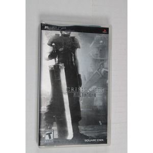 Crisis Core: Final Fantasy VII 7 Metallic Silver Cover Ltd. Edition Sony PSP